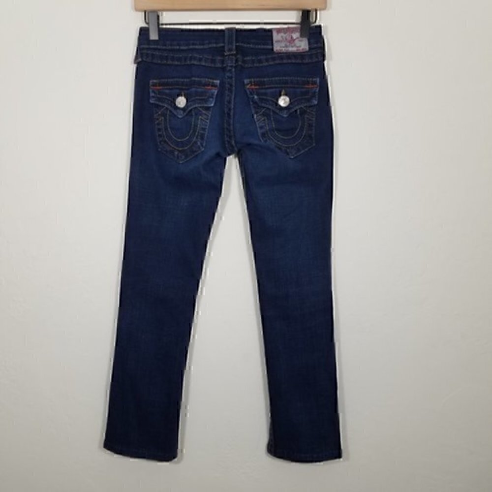 True Religion Billy Crop Stretch Jeans Size 25 - Picture 5 of 7